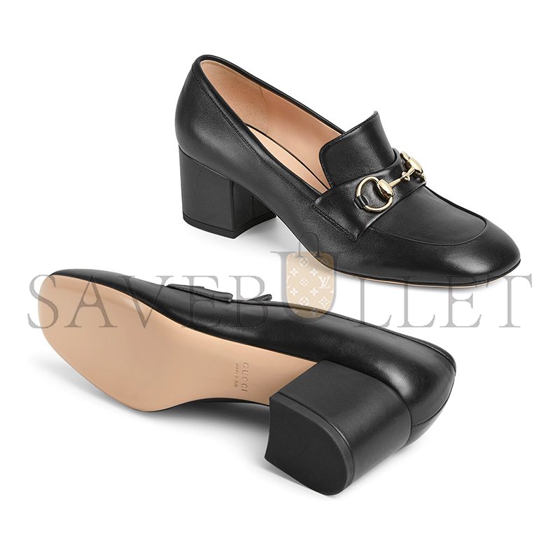 GUCCI WOMEN'S LOAFER PUMP WITH HORSEBIT ‎832443